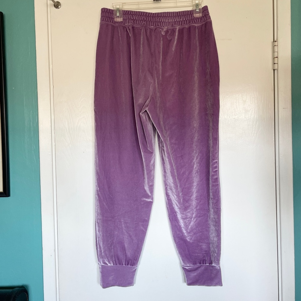 FABLETICS velour velvet jogger pant M - Picture 2 of 6